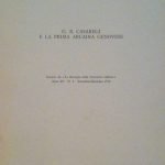 G.B. CASAREGI E LA PRIMA ARCADIA GENOVESE - ESTRATTO DA …