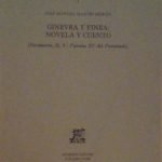 GINEVRA Y FINEA: NOVELA Y CUENTO (DECAMERON, II, 9 / PATRANA XV DEL PATRANUELO)