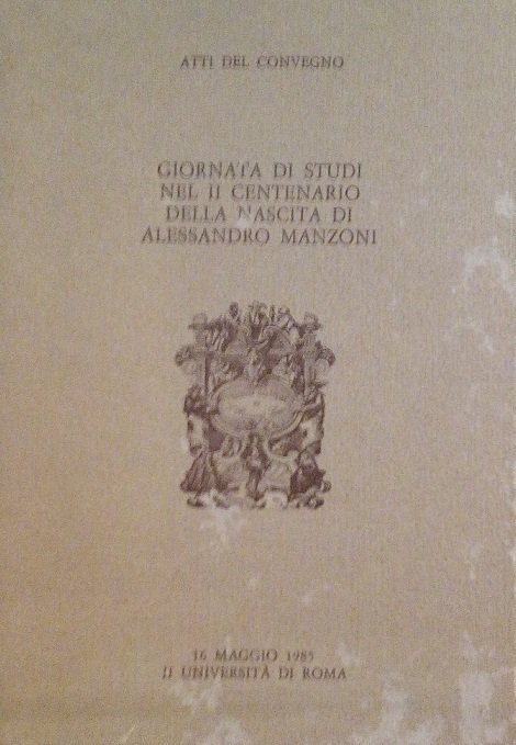 GIORNATA DI STUDI NEL II CENTENARIO DELLA NASCITA DI ALESSANDRO …