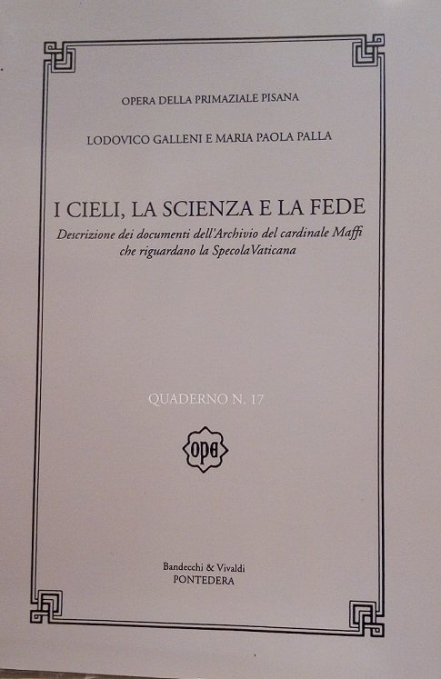 I CIELI, LA SCIENZA E LA FEDE - DESCRIZIONE DEI …