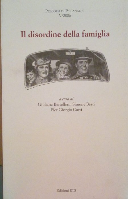 IL DISORDINE DELLA FAMIGLIA