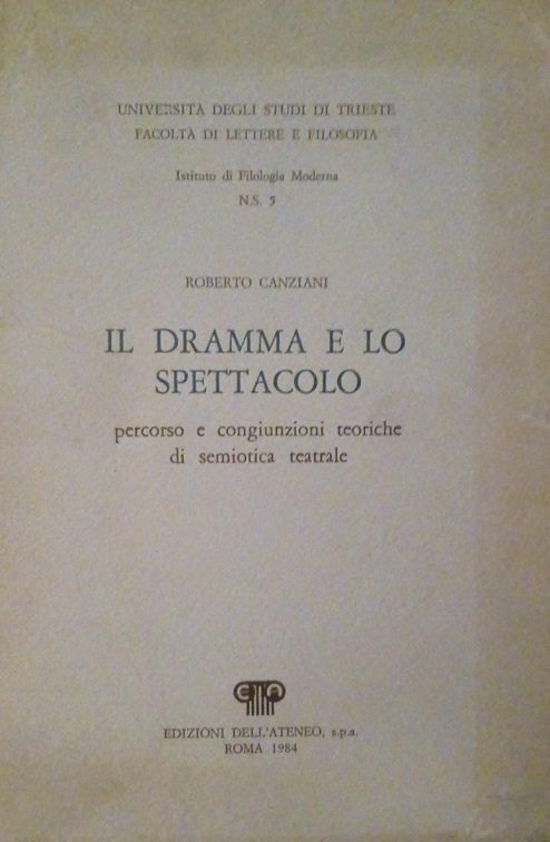 IL DRAMMA E LO SPETTACOLO - PERCORSO E CONGIUNZIONI TEORICHE …