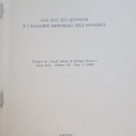 ILLO EGO QUI QUONDAM E I RACCORDI EDITORIALI DELL'ANTICHITA' - …