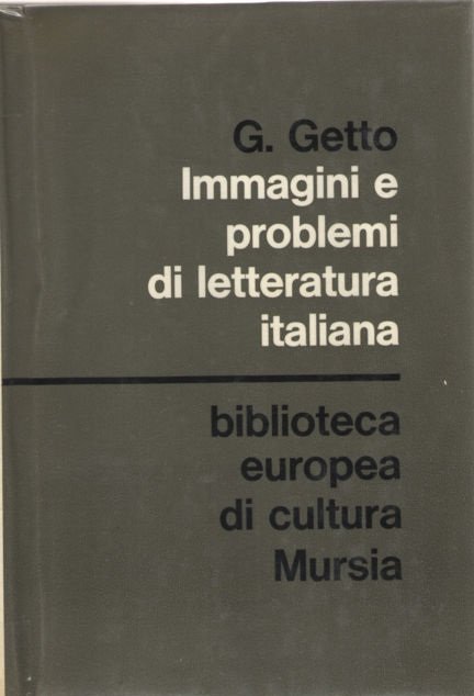 IMMAGINI E PROBLEMI DI LETTERATURA ITALIANA