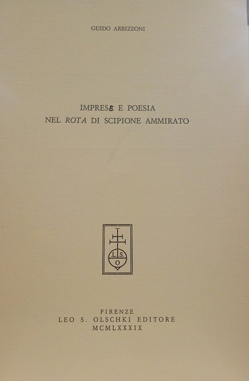 IMPRESE E POESIA NEL ROTA DI SCIPIONE AMMIRATO - ESTRATTO …