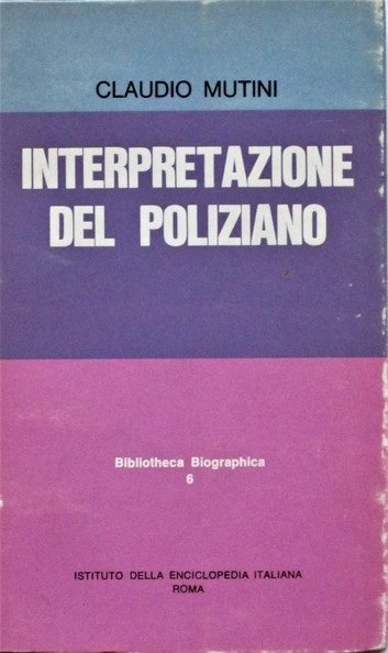 INTERPRETAZIONE DEL POLIZIANO