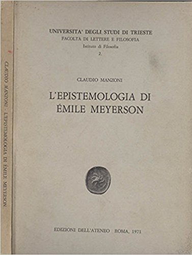 L'EPISTEMOLOGIA DI EMILE MEYERSON