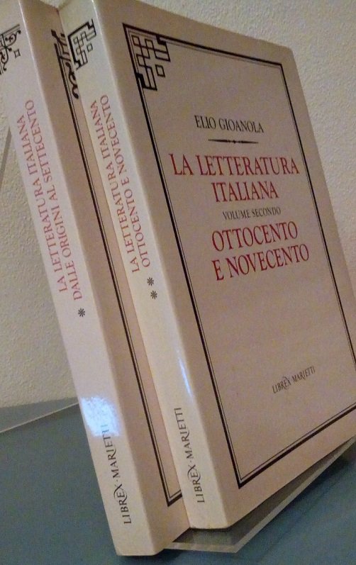 LA LETTERATURA ITALIANA - 2 VOLUMI - 1) DALLE ORIGINI …