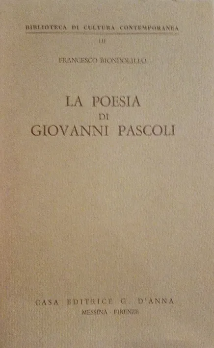 LA POESIA DI GIOVANNI PASCOLI | Immagine principale