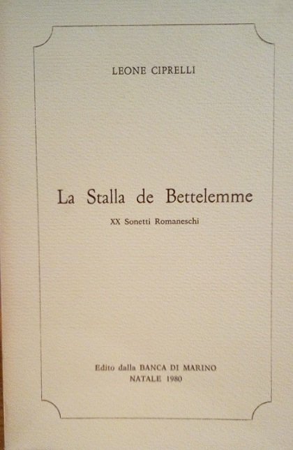 LA STALLA DE BETTELEMME