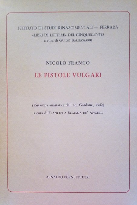 LE PISTOLE VULGARI