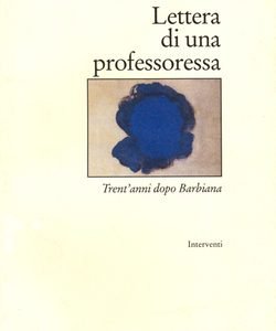 LETTERA DI UNA PROFESSORESSA