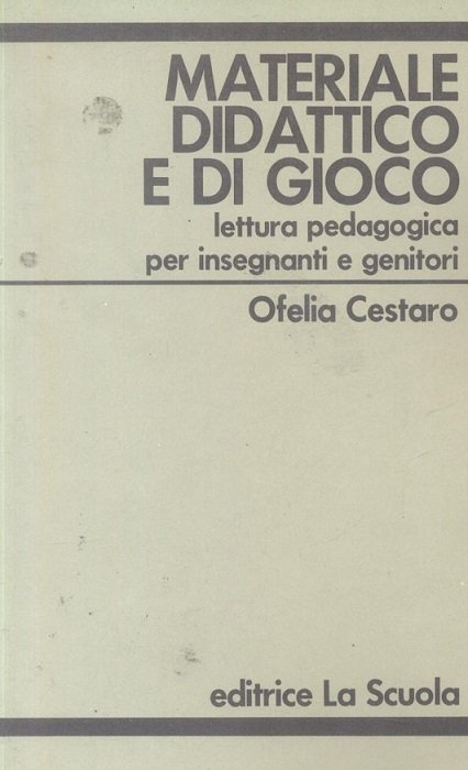 MATERIALE DIDATTICO E DI GIOCO