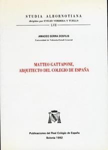 MATTEO GATTAPONE, ARQUITECTO DEL COLEGIO DE ESPANA