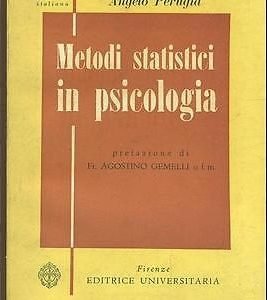 METODI STATISTICI IN PSICOLOGIA