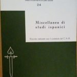 MISCELLANEA DI STUDI ISPANICI | Immagine principale