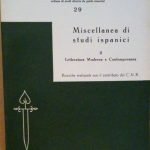 MISCELLANEA DI STUDI ISPANICI, VOLUME 2 - LETTERATURA MODERNA E … | Immagine principale