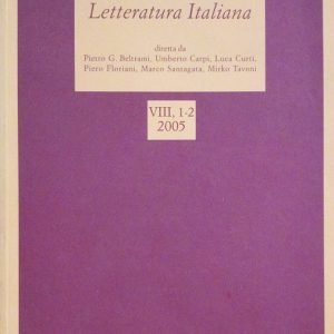 NUOVA RIVISTA DI LETTERATURA ITALIANA 1-2 - 2005