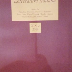 NUOVA RIVISTA DI LETTERATURA ITALIANA 2- 2016