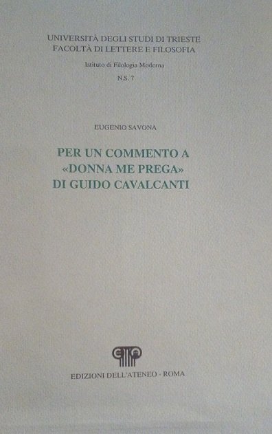 PER UN COMMENTO A "DONNA PER ME PREGA" DI GUIDO …