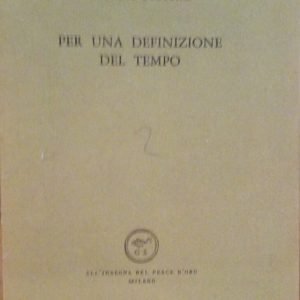 PER UNA DEFINIZIONE DEL TEMPO