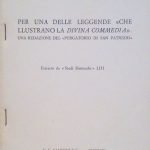 PER UNA DELLE LEGGENDE CHE ILLUSTRANO LA DIVINA COMMEDIA. UNA REDAZIONE DEL PURGATORIO DI SAN PATRIZIO - ESTRATTO DA "STUDI DANTESCHI", LIII -1981
