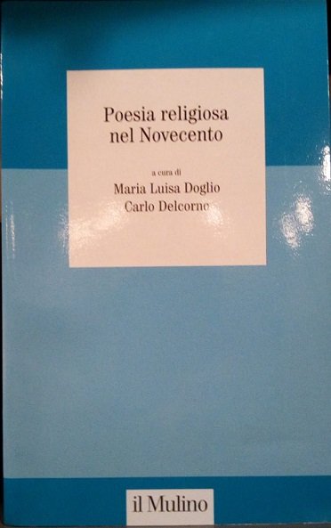 POESIA RELIGIOSA NEL NOVECENTO