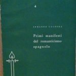 PRIMI MANIFESTI DEL ROMANTICISMO SPAGNOLO