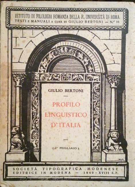 PROFILO LINGUISTICO D'ITALIA