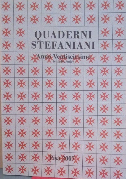 QUADERNI STEFANIANI - ANNO VENTISEIESIMO (SUPPLEMENTO)