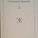 RIVISTA DI FILOLOGIA E LETTERATURE ISPANICHE - II, 1999