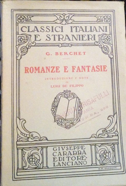 ROMANZE E FANTASIE