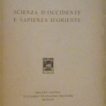 SCIENZA D'OCCIDENTE E SAPIENZA D'ORIENTE