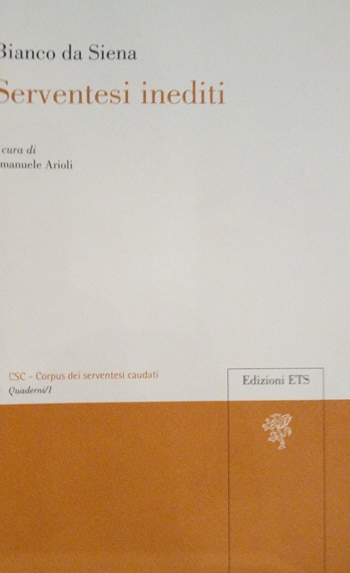 SERVENTESI INEDITI