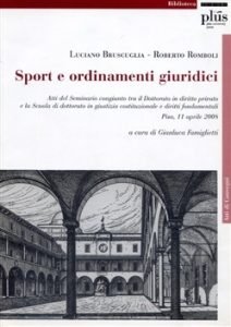 SPORT E ORDINAMENTI GIURIDICI