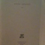STUDI ISPANICI 1989