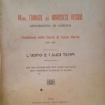 TOMASO DEI MARCHESI DI REGGIO MONSIGNOR ARCIVESCOVO DI GENOVA - L'UOMO E I SUOI TEMPI