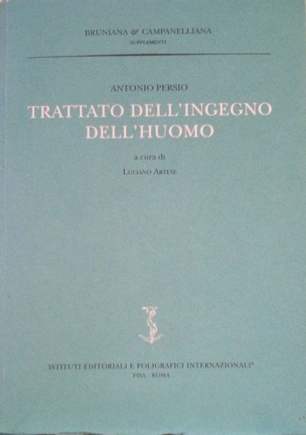 TRATTATO DELL'INGEGNO DELL'HUOMO