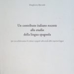UN CONTRIBUTO ITALIANO RECENTE ALLO STUDIO DELLA LINGUA SPAGNOLA (PER …