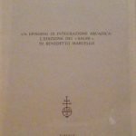 UN EPISODIO DI INTEGRAZIONE ARCADICA: L'EDIZIONE DEI SALMI DI BENEDETTO …