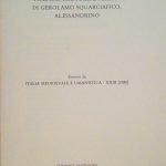 VICENDE, CULTURA E SCRITTI DI GEROLAMO SQUARCIAFICO, ALESSANDRINO - ESTRATTO …