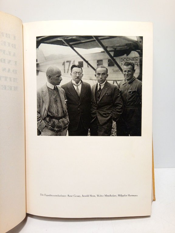 Afrika Flug. Im wasserflugzeug "Switzerland" von Zürich über den Dunklen …