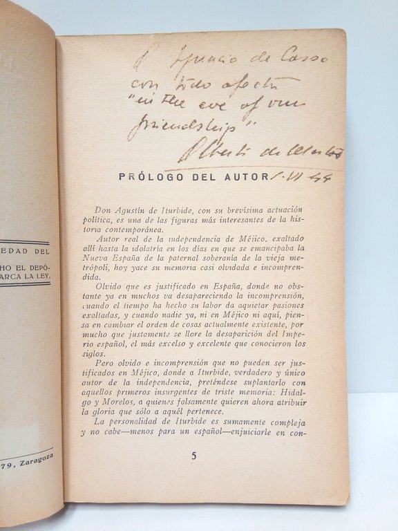 Agustín de Iturbide: Emperador de Méjico