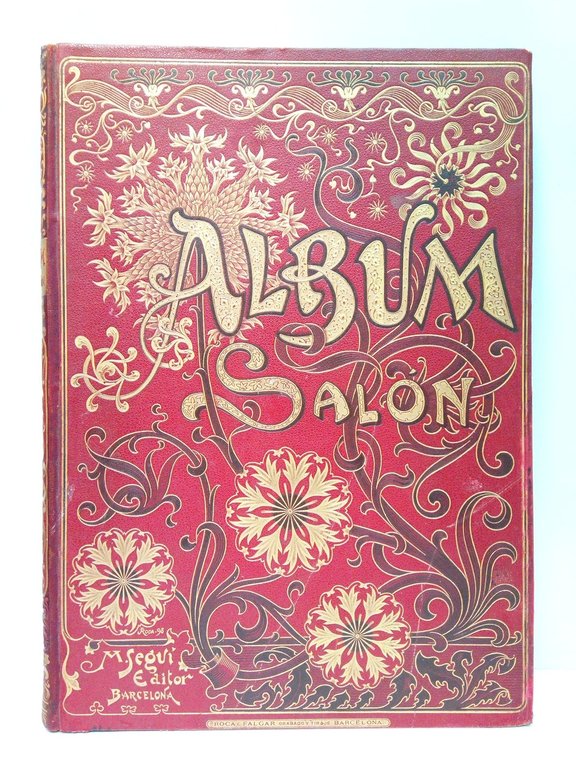 Album Salón. Primera Ilustración Española en Colores. AÑO 1900 | Immagine Gallery 1