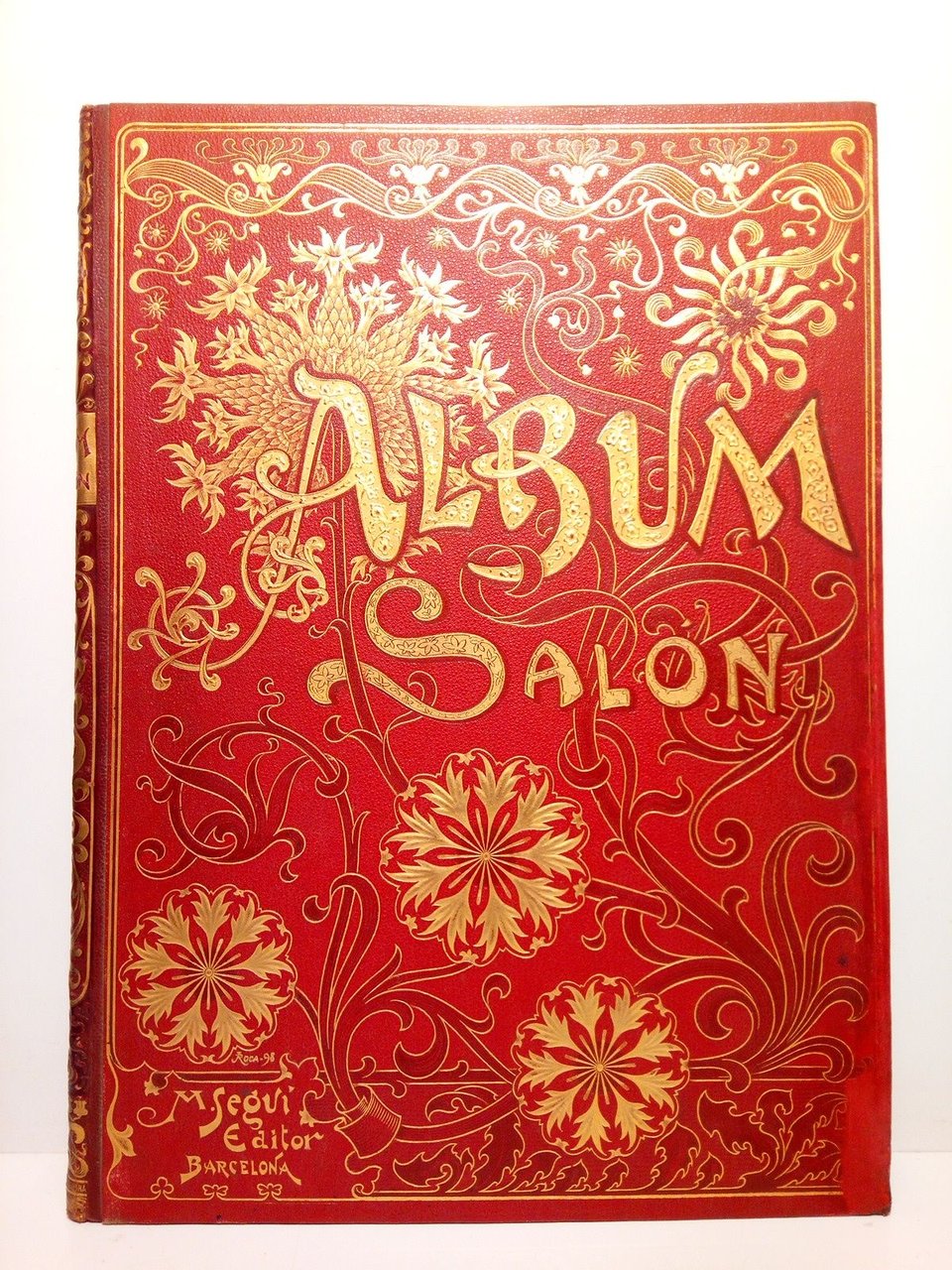 Album Salón: Primera Ilustración Española en Colores. AÑO 1907 (último …