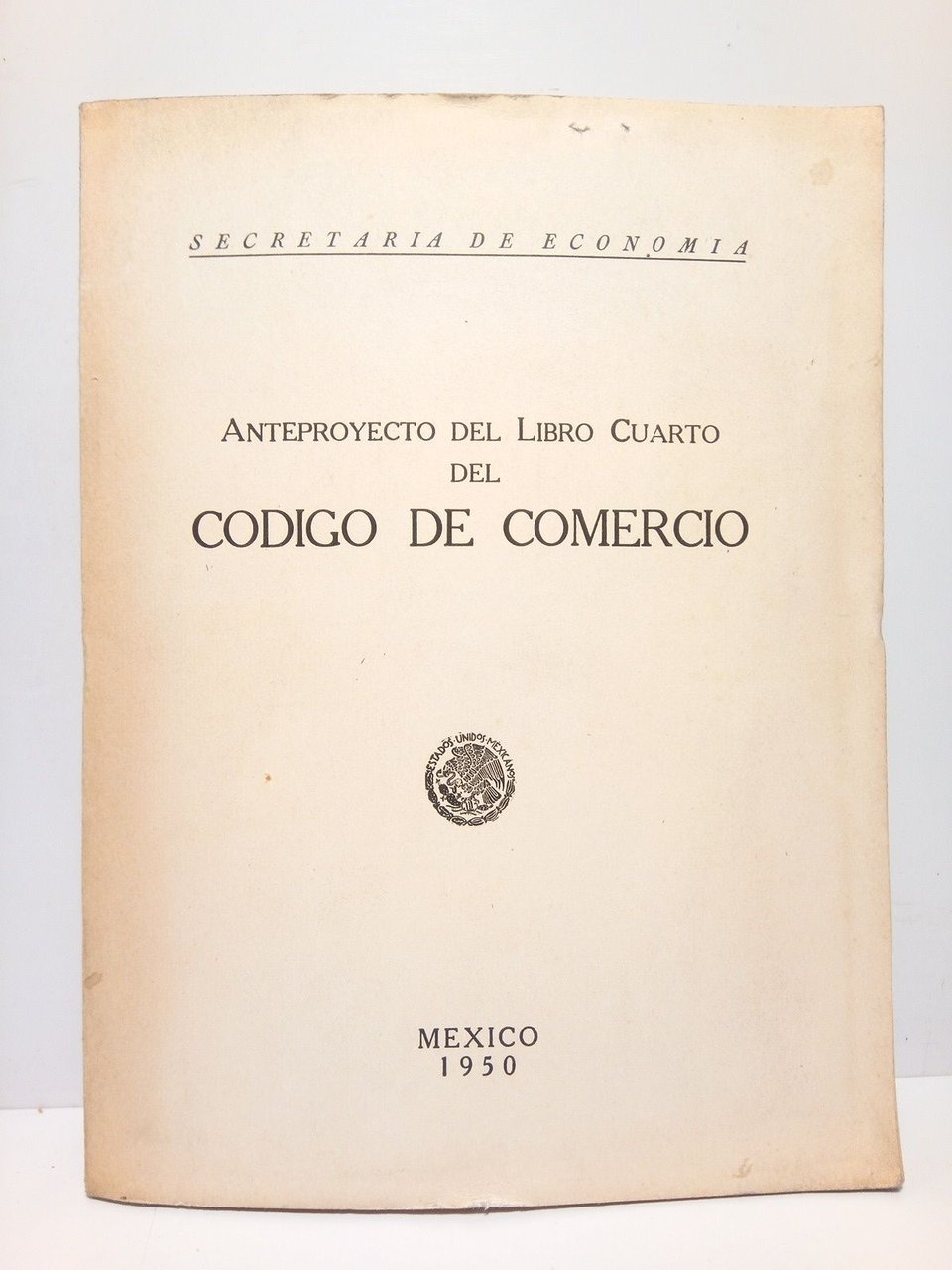 Anteproyecto del Libro Cuarto del Código de Comercio