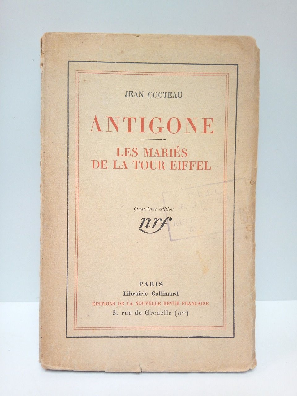 Antigone. Les Martiés de la Tour Eiffel