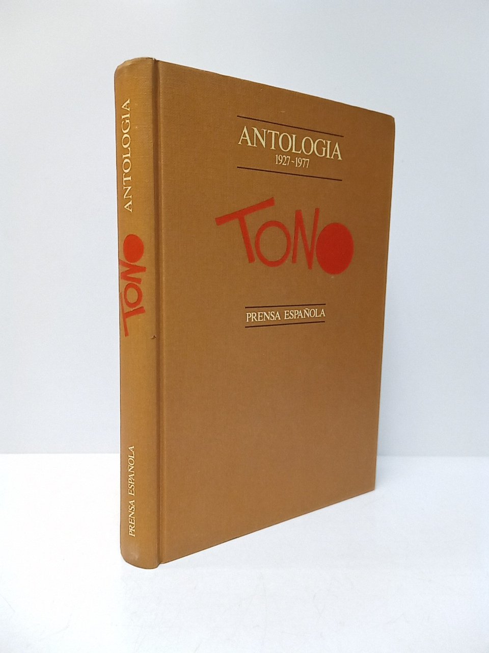 Antología 1927-1977. TONO / Prólogo, "Tono Genio", por Antonio Mingote; … | Immagine principale