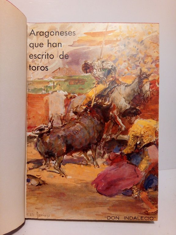 Aragoneses que han escrito de Toros / Un prólogo de … | Immagine Gallery 2