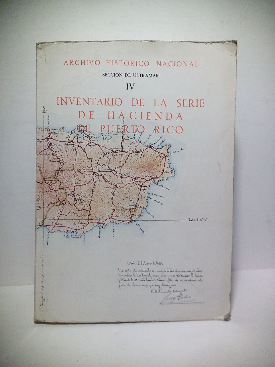 Archivo Histórico Nacional. Sección de Ultramar. IV.: INVENTARIO DE LA …